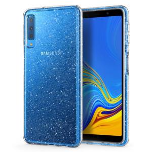 Galaxy A7 2018 Case Liquid Crystal Glitter Crystal Quartz