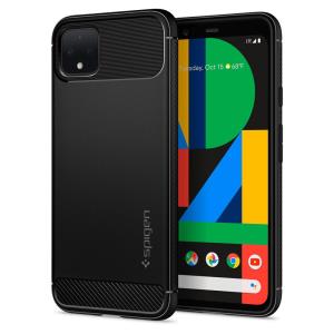 Pixel 4 Case Rugged Armor Matte Black