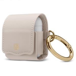 AirPods 2nd Gen/1st Gen Case La Manon Leather Pale Pink