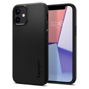 iPhone 12 / iPhone 12 Pro Case Thin Fit Black