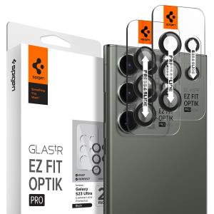 Samsung Galaxy S23 Ultra Glas.tR EZ Fit Optik Pro 2P Black