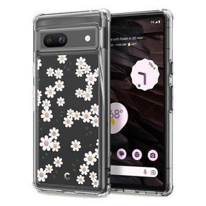 Google Pixel 7A 2023 Cecile White Daisy
