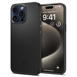 iPhone 15 Pro Max Case 6.7in Thin Fit Black