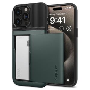 iPhone 15 Pro Max Case 6.7in Slim Armor CS Abyss Green