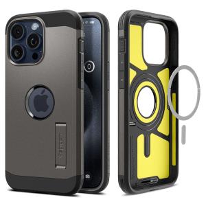 iPhone 15 Pro Max Case 6.7in Tough Armor MagFit Gunmetal