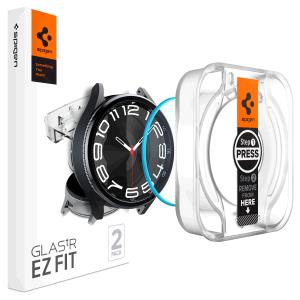 Galaxy Watch 6 Classic 43mm Glass Screen Protector EZ Fit GLAS.tR Slim 2PCS Clear