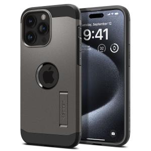 iPhone 15 Pro Case 6..1in Tough Armor MagFit Gunmetal