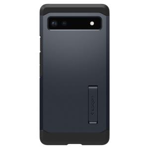 Pixel 6a Case Tough Armor Metal Slate