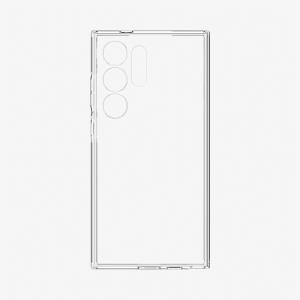 Galaxy S24 Ultra Case Liquid Crystal Crystal Clear