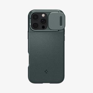 iPhone 16 Pro Case Optik Armor MagFit Abyss Green