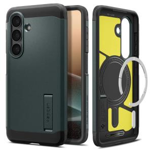 S26+ Case Tough Armor MagFit Abyss Green