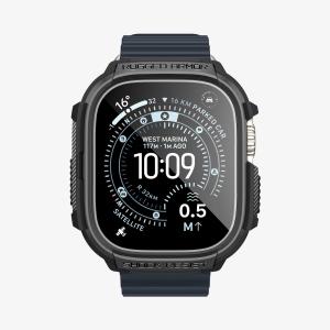 Rugged Armor + Screen Protector For Apple Watch Ultra 3/2/1 (49mm) Matte Black