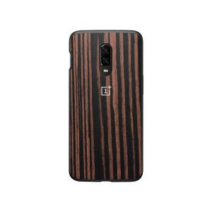 Oneplus 6t Ebony Wood Bumper Case