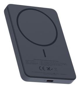 Wireless Powerbank 5000mah - Blue