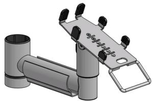 Swingarm 200mm With Multigrip Plate For Ingenico Lane 3600 Black