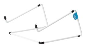 Steel Office Laptop Stand White