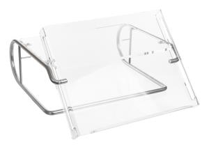 Steel Document Monitor Stand Document Holder Silver