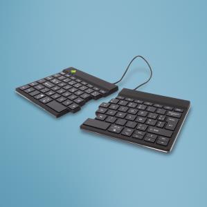 Split Break Ergonomic - Keyboard - Wireless - Black - Azerty Belgian