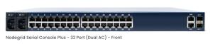 Nodegrid Serial Console Plus 32-Port - Cisco Rolled - Single AC - 4-Core CPU - 4GB DDR4 / 32GB SLC - 2z GbE - 2z SFP+ - 2z USB 3.0 - Wi-Fi 5 - 5G LTE