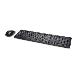 Pro Fit Low-profile Wireless Desktop Set Black Azerty Belgian