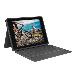Rugged Folio Keyboard Case for iPad 7/8/9th Gen - Graphite - Azerty French