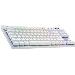 G Pro X TKL Lightspeed Gaming Keyboard - Bluetooth - White US International - Qwerty - Tactile