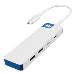 Hyperdrive Flex 4 Port USB-c Combo Hub (blue)