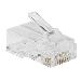 TRIPP LITE CAT6 RJ45 Pass-Through UTP Modular Plug, 50 Pack