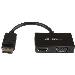 Travel A/v Adapter 2-in-1 Dp To Hdmi Or Vga Converter