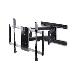 Ultra-slim Articulating Tv Wall Mount For Up To 65in And 99lb/45kg Flat Scree