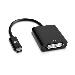 USB Type C To DVI-d Adapter Black