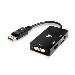 DisplayPort To Vga / DVI / Hdmi Adapter 10cm Black M/f