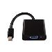 Adaptor Mini DisplayPort To Vga Black