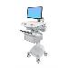 Styleview Cart With LCD Arm SLA Powered 1 Tall Drawer (1 Large Tall Drawer X 1 Row) EU