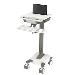 Mosaic Laptop Cart - Tier 2 Std 3x3 - Configured with key-lock drawers