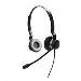 Headset Biz 2300 - Duo - Quick Disconnect (QD) Connector - Black - Noise Cancelling - Headband + Straight Cord Rj-11 Standard