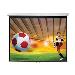 Projector Screen Manual Pull-down 84in 4:3 Gain1.0 - Matte White/ Ds-3084pwc