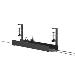 Cable Management Tray - Max 5 Kg - Clamp-on Design - Universal - Black
