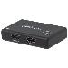 HDMI Splitter 4k 2 Port 4k 30hz Ac Powered Black