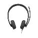 Wired VoIP Headset 5000 - Stereo - USB-C/A - Black