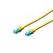 Patch cable - Cat 5e - U-UTP - Snagless - Cu - 1m - yellow