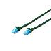 Patch cable - Cat 5e - U-UTP - Snagless - 2m - green