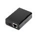 Gigabit PoE af Splitter,10/100/1000 Mbps, 12W Input: 802.3af PoE, Output:5V/2A, 9V/1.5A, 12V/1A, plastic housing, black