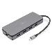 Docking Station USB-C - HDMI / VGA / USB Type-C / 4x USB 3.0 / Gbe / 67 Pin M.2 - 100W USB Power Delivery