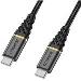 USB-C to USB-C Fast Charge Cable | Premium - Glamour (Black) - 2m