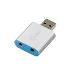 USB Mini Audio Adapter Metal Windows Mac Linux