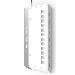 USB Wall Mount Charge Cabinet 8 Units/ White