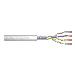 installation cable - Cat 5e - F/UTP - AWG 24/1 - 100m - Grey