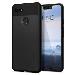 Pixel 3 Xl Case Thin Fit 360 Black (glass Screen Protector)