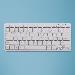 Compact Keyboard - White - Azerty French